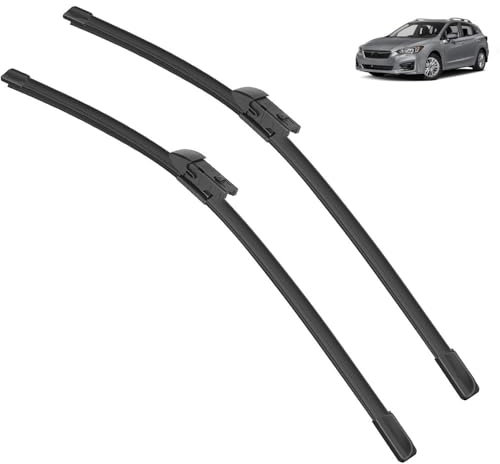 Scheibenwischer, LHD, Frontwischerblätter, kompatibel mit Subaru Impreza XV GK GT 2017–2021, Windschutzscheibe, Windschutzscheibe, Fenster, Regenbürsten, 26 Zoll + 16 Zoll