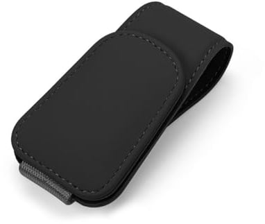 Brillenhalter für Auto Sonnenblende, Brillenhalter für Auto, Sonnenbrillenhalter Auto, Magnetische Auto Visier Brillenhalter,Sonnenbrillen Halterung/Ticket-Kartenclip (1, Schwarz)