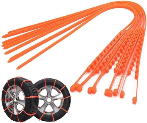 20 Stück Auto Reifenketten Für VW POLO 2005-2009, Einstellbare Schneeketten Zubehör