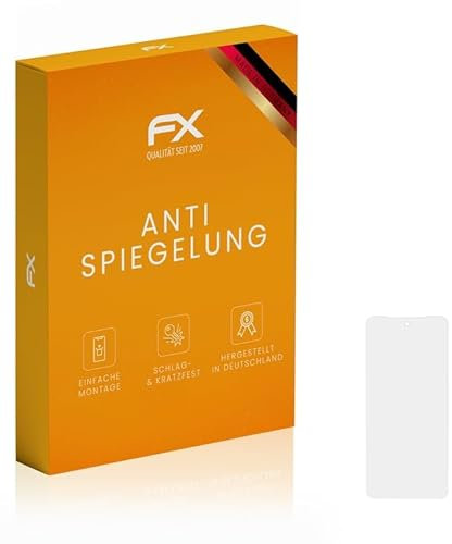 atFoliX Panzerfolie kompatibel mit Casper VIA A40 Schutzfolie, entspiegelnde und stoßdämpfende FX Folie (3X)