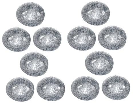 OSALADI Rete Cattura Pelucchi Per Lavatrice 12 Pezzi Filtri Antipelucchi Per Il Tubo Di Scarico Della Lavatrice Installazione Facile