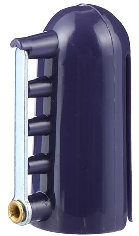 TEHAUX Knitting Accessories Yarn Guide Finger Holder Lightweight Durable Plastic Thimble for Smooth Crochet and Craft Projects Portable Knitting Supplies