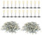 YQXTOOEL 50pcs 25mm Round Nails for Nail Guns