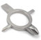Screwdriver Keychain with Phillips and Flat Head - Tiny EDC Pocket Tool (#1, #2), Silver, P1, P2