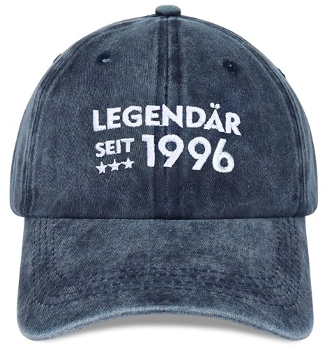Jeasona Baseballkappe für Männer Geburtstagsgeschenke Einheitsgröße | Legendär Cap