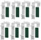 8 Pièces Support à Pince Long Universel pour Fixation Store sans Percage, Compatible Store Jour Nuit sans Percage, Store Enrouleur, Store sans Percage Fenetre PVC, Facile à Installer