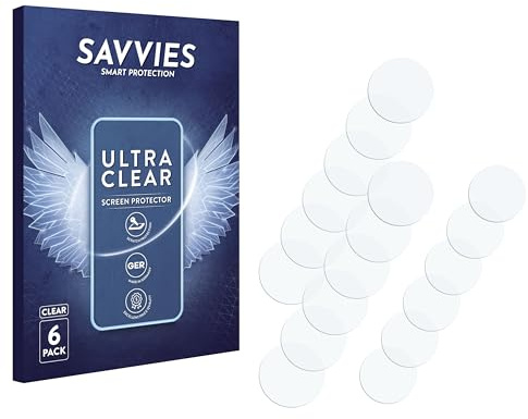 Savvies 6 Stück Schutzfolie für Motorola Moto G86 Power (NUR Kameraschutz) Displayschutz-Folie Ultra-Transparent