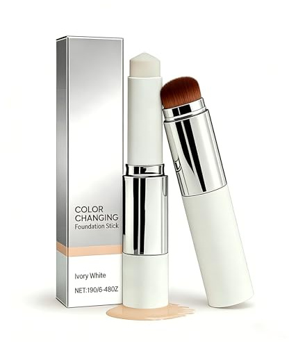 Clarea Fond De Teint stick 3-en-1 Correcteur Illuminateur Base Maquillage - Texture Crème Hydratante - Couvrance Personnalisable - Fini Naturel Peau Neuve - Pour Tous Types de Peau
