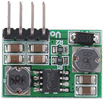 High Voltage Transformer Boost Converter Step Up Generator Module 0.9-6V to 3.3V DC Auto - Boost - Efficient Power Supply for Battery Devices, MCU & Breadboard Projects
