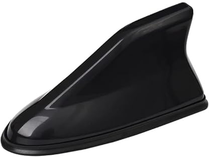 UNAJIEOTW Antena Tiburon Coche, para Nissan Qashqai (J12) 2022-2024 Radio Am FM Señal Base Goma Impermeable Receptor Aleta Tiburón Autoadhesiva Aerodinámica,A