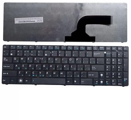 ZHOUQOZ Tastiera Russa per Laptop ASUS per X52 X55A X52F X52J X52N X52JC X52JR X52JT X52JU X52DE X55 X55C X55U G72 G73 G72X G73J NJ2 RU