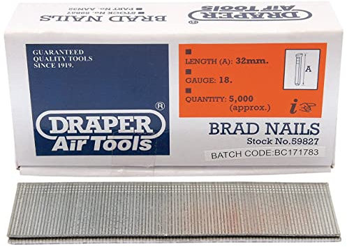 Draper Air Tools 59827 - Chiodi 32 mm, 18 g (circa 5.000)