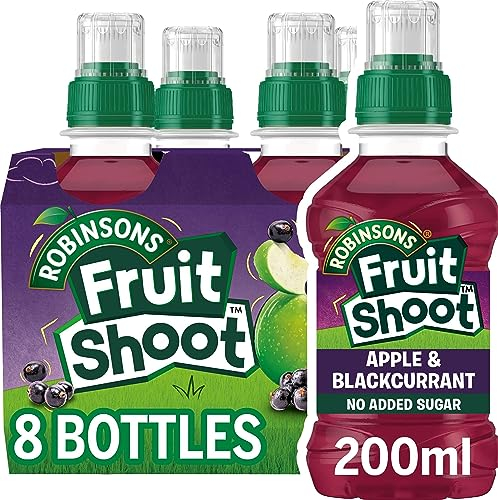 Robinsons Fruit Shoot Apple & Blackcurrant, 8x200ml