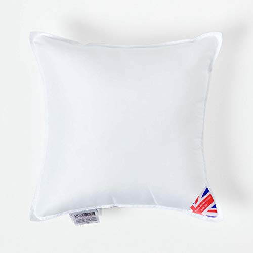 Homescapes Super-Mikrofaser Füllkissen 45x45 cm – Kissen wie Daunen, hypoallergene Kissenfüllung/Innenkissen für Dekokissen wie Sofakissen & Bettkissen oder kleine Kopfkissen