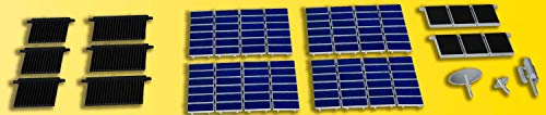 H0 Solar power photovoltaics and pipes for the roof