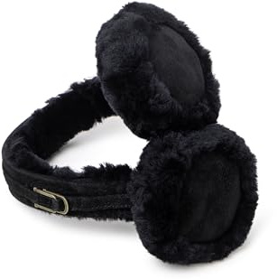 Nordvek - Cache-oreilles de luxe pour femme - peau de mouton - # 506-100