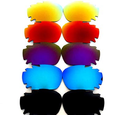 Galaxie Verres De Rechange Pour Oakley Racing Jacket polarisé 5 Paires,GRATUIT S&H - Transparent, regular