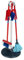 Theo Klein 6765 Set per la pulizia Vileda, Set da pulizia per bambini con scopa, mocio e molto altro., Supporto facile da montare, 25 cm x 25 cm x 66 cm, Giocattoli per bambini dai 3 anni in su