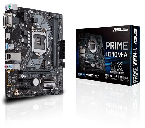 ASUS 90MB0Z10-M0EAYC Prime H310M-A R2.0/CSM Mainboard Sockel (PC) Intel 1151v2 Formfaktor (Details) Micro-ATX Main