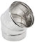Gomito a 45° per canna fumaria in acciaio inox (DN 200)