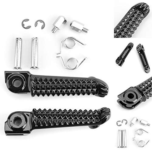 Artudatech - Pédalier avant pour moto - Repose-pieds - Repose-pieds - Pour Yamaha YZF R1 1998-2014 R6 1999-2014 R6S 2003-2008