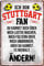 schilderkreis24 - Blechschilder ICH Bin Stuttgart Fan Metallschild für Fußball Begeisterte Dekoschild Geschenkidee Männer 20x30 cm
