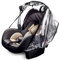 Universal Car Seat Rain Cover Baby Carrier Raincover - EVA Car Seat Weather Shield with Quick-Access Zipper Door and Side Ventilation, Windproof and Waterproof Car Seat Cover for Maxi COSI and More