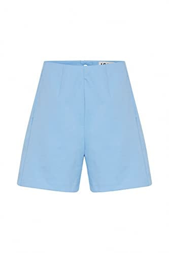 ICHI IHSIMONSE SHO2 Damen Chino Shorts Bermuda Kurze Hose mit Stretch Reißverschluss am Bund Regular-Fit