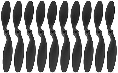 VGEBY RC-Propeller, 10 Stück/Set 8060 Propellerblätter für Flugzeug Quadcopter Schwarz Transformer Spielzeug