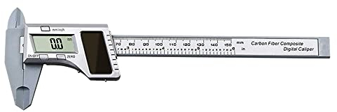 Messschieber Digital Schieblehre Edelstahl, 150mm / 6Zoll Schublehre mit Groß LCD Display, Caliper Digital Messschieber für Haushalt & Industrie Messeung