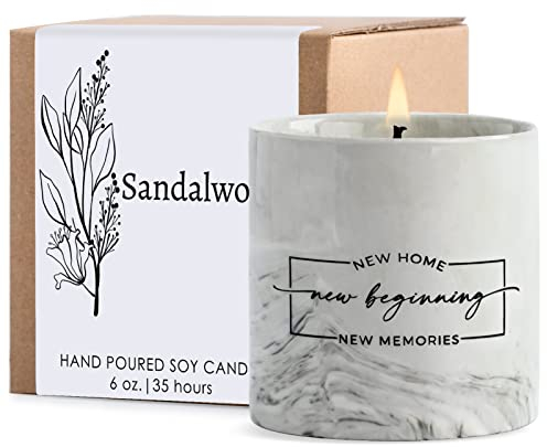 FreeJac House Warming Gifts Duftkerze Sandelholz 170 ml