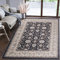 Mazovia Orientalisch Teppich - Traditioneller Teppich für Wohnzimmer, Esszimmer - Orient Teppiche Ornament - ÖKO-TEX Wohnzimmerteppich Schwarz Grau - 180 x 250 cm