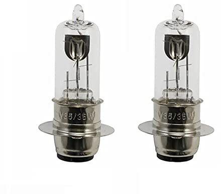 ShuoHui P15D-25-1 35/35w Motorrad weiß Halogen Scheinwerfer Birne 12v Motorrad/Rollerlampe P15D 2 Stück