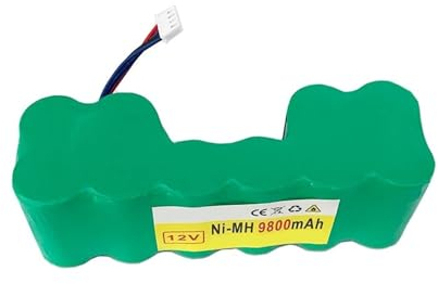 DE55 12 V NI Mh 9800 mAh Akku, kompatibel mit Ecovacs Deebot DE5G DM88 902 901 610 Roboter-Staubsauger-Akku-Zubehör