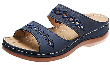 Genérico Zapato Mujer Comodo Vestir, Sandalias Moradas Sandalias Mujer Tacon Sandalias Rojas Sandalias Negras Sandalias Fucsia Zapato Plano Mujer Vestir Calzado Mujer Comodo Vestir
