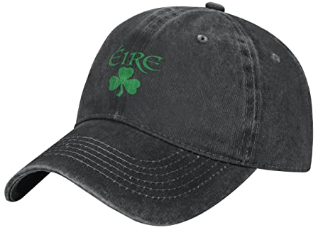 351 Baseballkappe 55-59cm, Irland Vintage Basecap Verstellbar Schirmmütze Mit Schweißband Basecap Kappe, Für Jungen, Reisen