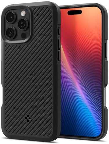 Spigen iPhone 16 Pro Hülle Core Armor Matte Black - ACS08157