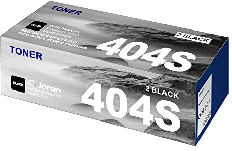 Coloran CLT-K404S P404C Kompatibel für Samsung C480fw Toner C480w Schwarz für Xpress SL C48X C480 C480FN C430W C43X C430 CLT-404S CLT-P404C CLT-C404S CLT-Y404S CLT-M404S (2er-Pack )