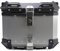 POIBNZ Motorrad Topcase für BMW R 1200 GS 2007-2012 R 1200 ADV, Multifunktionale Wasserdicht Tragbares Motorradkoffer, Motorrad Reise Aufbewahrungsbox Sicher und Langlebig,36L-Silver