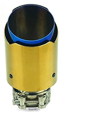 1 Pcs Car Universal Stainless Steel Exhaust Pipe Car Muffler Tail Pipe