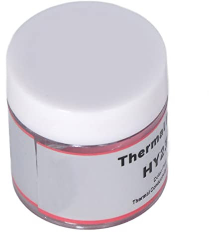 BAFOVY Alta conducibilità, Alta Isolamento, Pasta Termica Ad Alte Prestazioni per Dispositivi di Raffreddamento Rosa di Dissipatore di Calore CPU, Dimensioni Portatili Adatte per CPU, VGA, Chipset e