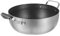 GLEAVI Stainless Steel Double Handle Cooking Pot Non Stick Multi Purpose Soup Pan Kitchen Cooking Pot for Frying and Steaming Easy to Clean and Lightweight