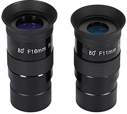 Teleskopzubehör Okular Multi Grün 1,25 80 Grad Ultraweitwinkel 11mm 16mm for astronomisches Teleskop 220(11mm 16mm)