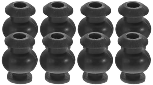GAROZATION 8 St Rc Damper Rubber Balls Heavy Duty Shock Absorption Anti-vibration Gimbal Damper för Drone Långvarig Flexibel Stötdämpare för Quadcopter Stabilisering