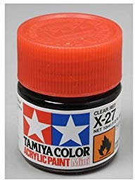 Tamiya - Peinture X-27 Rouge Transparent 81527