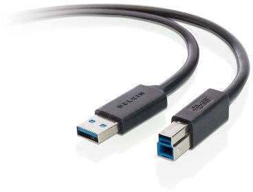 Belkin SuperSpeed - Cable USB (1.8 m, USB 3.0) Negro