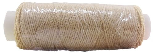 CKM Hutgummi elastischer Beilauffaden Ø 0,8mm 15m (Beige)