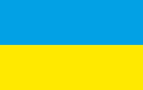 Allied Flag Outdoor Nylon Ukraine United Nation Flag, 5-Feet by 8-Feet
