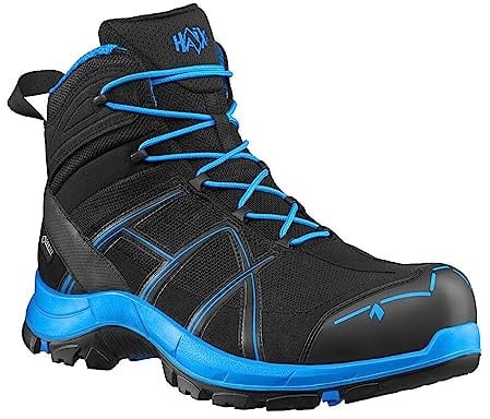 HAIX Black Eagle Safety 40.1 mid/black-blue. UK 14 / EU 50