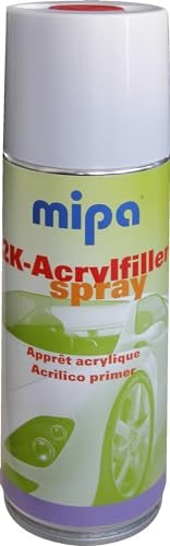 Mipa 2K-Acrylfiller-Spray, hellgrau 400 ml, incluida Endurecedor, 213710000